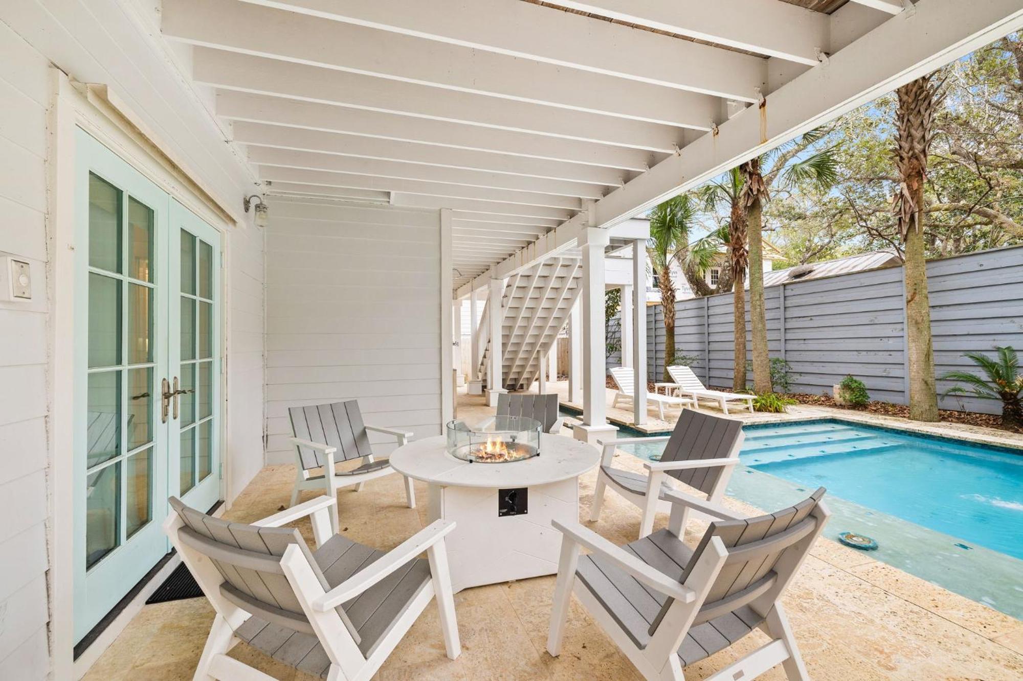 Serenity Now - Private Pool,5 Bikes,Gulf Views, Steps To The Beach And Seaside! Villa Seagrove Beach Exterior photo