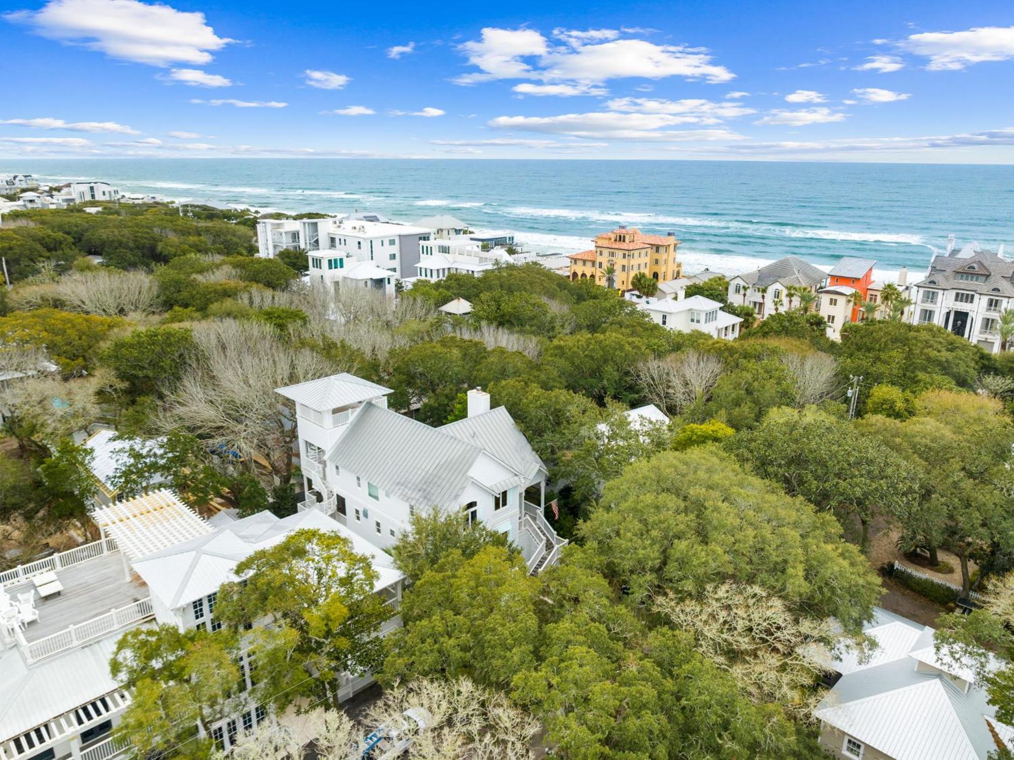 Serenity Now - Private Pool,5 Bikes,Gulf Views, Steps To The Beach And Seaside! Villa Seagrove Beach Exterior photo