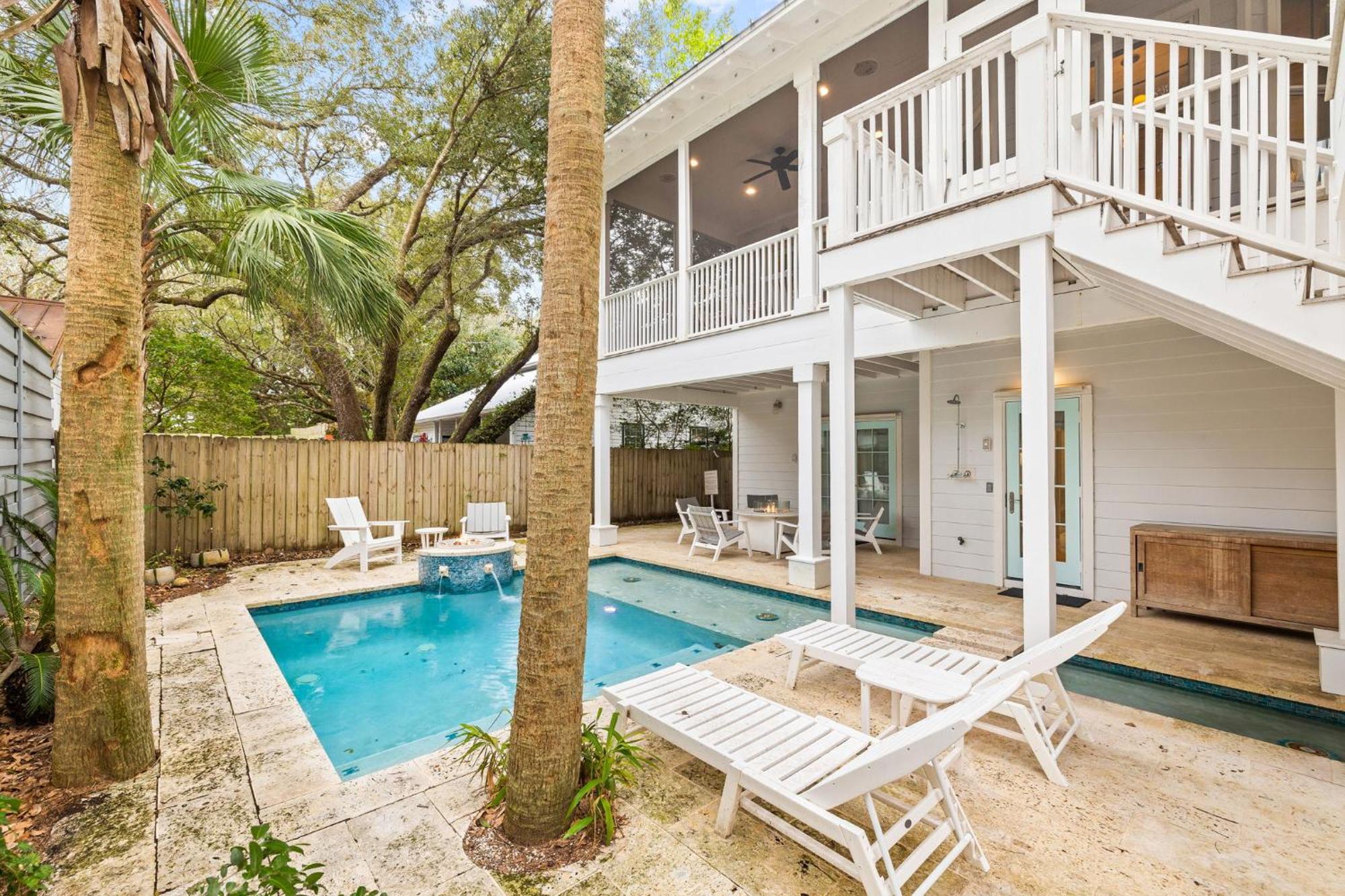 Serenity Now - Private Pool,5 Bikes,Gulf Views, Steps To The Beach And Seaside! Villa Seagrove Beach Exterior photo